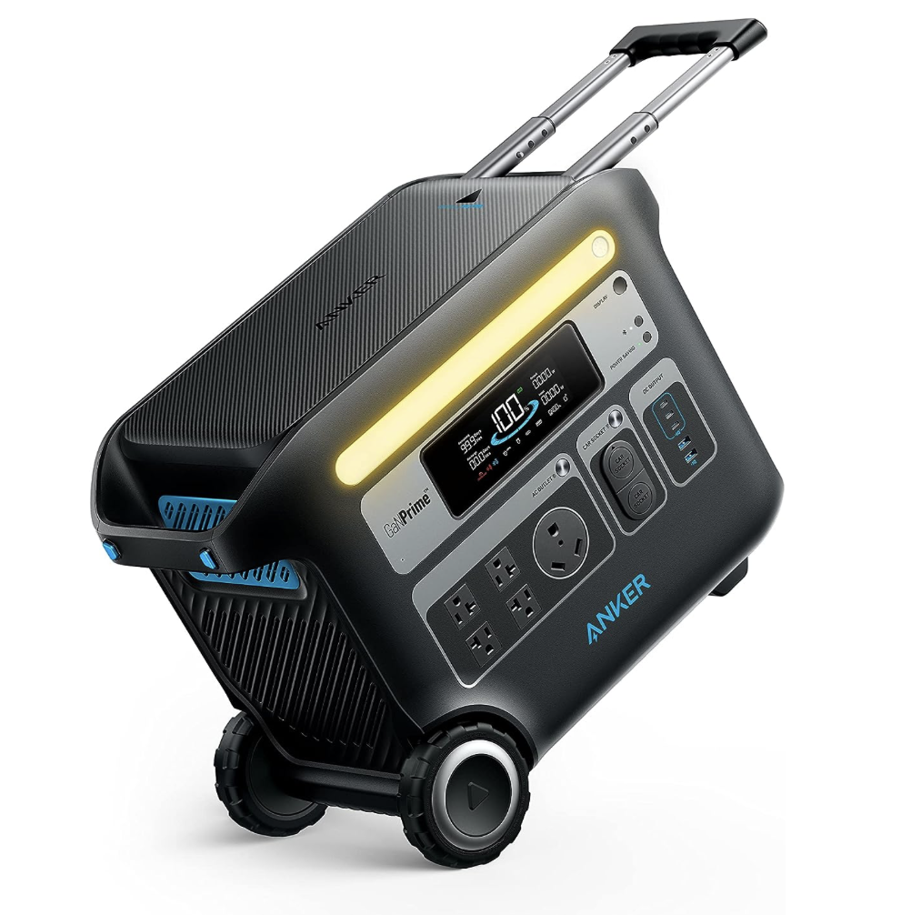 Anker SOLIX F2000 Portable Power Station, PowerHouse 767, 2400W Solar Generator